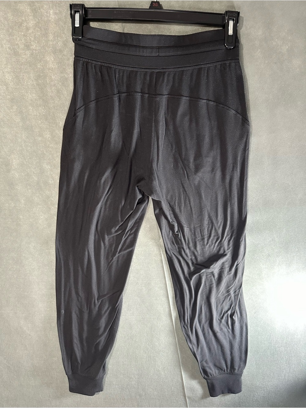 Lululemon Black Joggers - Size 6 - High Rise Athletic Pants - Picture 5 of 12